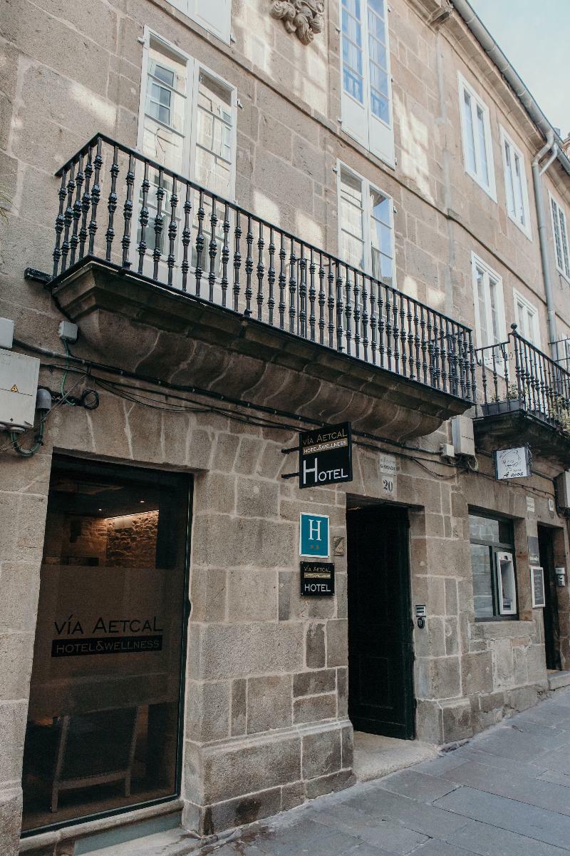 Via Aetcal Hotel & Wellness Santiago de Compostela Exteriér fotografie